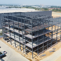 Bâtiment préfabriqué de haute qualité, sismorésistant et résistant aux vents, à faible coût; structure en acier pour entrepôt industriel