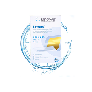 Pansement pour cicatrices de grande surface 8 x 12 cm offrant une couverture sécurisée, un ajustement confortable et une cicatrisation efficace pour les blessures plus importantes - Product Image 1