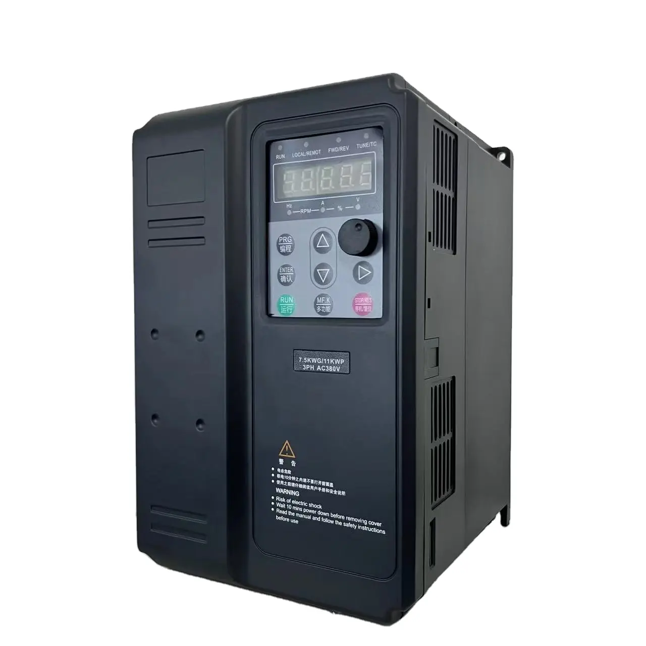 रिक्नो ए 500 श्रृंखला 7.5kw 1kw 15kw vfd इन्वर्टर 7.5kw vfd 220v एकल चरण 3 चरण 380v