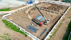 चीन यूरोपीय माल ढुलाई ट्रेन संग्रह और वितरण सुविधा निर्माण परियोजना गोदाम निर्माण - Product Image 4