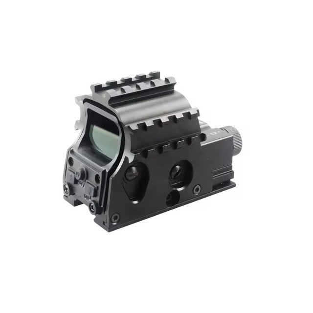 HD553KR Adjustable Aluminum Alloy Red Dot Sight Scope Illuminated Dot Optics for 20mm High Profile Level