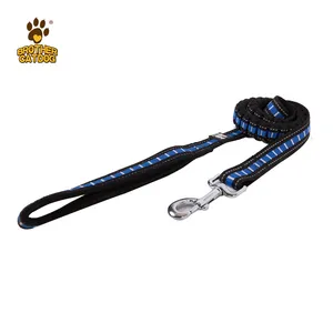 Glow in the dark dog leash Dog collar and leash Personalized dog leash