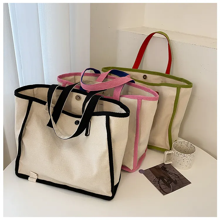 מודפס אורגני בתפזורת shopper תיק Tote תיק ריק בד כותנה יד בד קניות תיק עם לוגו מותאם אישית