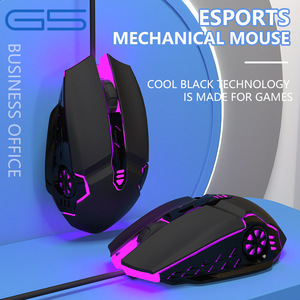 G5 Mechanical <b>Mouse</b> 12 Buttons RGB Backlit Wired Optical Gaming <b>Mouse</b> For Esports Business Office - Product Image 1