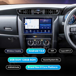 Bán buôn 11.6inch IPS màn hình GPS navigation xe đa phương tiện DVD Player với Carplay kết nối USB cho 2016-2022 Toyota Fortuner - Product Image 5