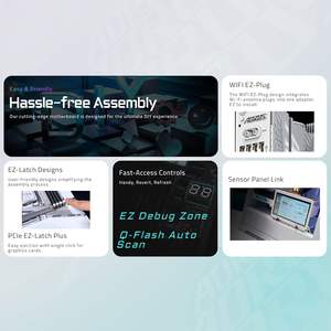 GIGABYTE X870 AORUS Elite fi7 ICE AM5 LGA ATX DDR5 <span class=keywords><strong>M</strong></span>.2 PCIe USB4 2.5gbe LAN ضمان 5 سنوات AMD board - Product Image 6