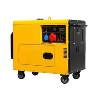Générateur diesel portable silencieux de grande marque 10 kW 50 Hz avec démarrage à distance/ATS, faible bruit, meilleur prix