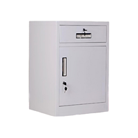 Nouveau design, armoire de rangement verrouillable à 1 tirage, 1 porte, classeur en acier pour la maison et le bureau