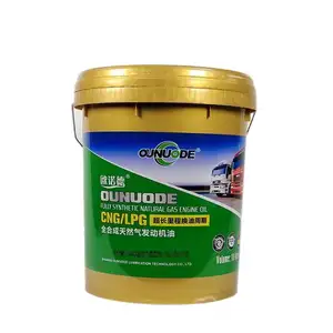 SAE Certified Base Oil Composition Of Fully Synthetic 10W40/10W30 CNG/LNG/LPG Natural Gas Engine Oil