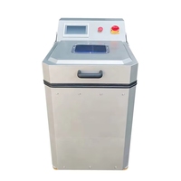 Automatische voedseldroger, groenteslinger, fruitdroogmachine voor het verwerken van sla, spinazie, kool en salade.