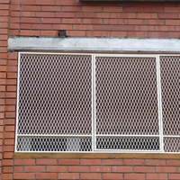 Grille en métal déployé, grille de fenêtre en métal déployé, conception de grille de fenêtre en métal déployé, écran de fenêtre en métal déployé