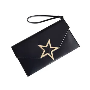 clutch bag women cross body evening bag star chain sling handbag clutch purse wallet