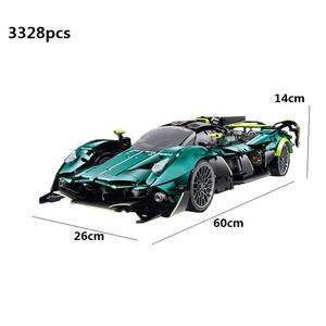 DISPONIBILE GULY 10658 MOC Auto Sportiva RC Tecnica 1:8 Valkyrie, Blocchi da Costruzione, Giocattoli da Assemblare per Ragazzi, Set Regalo di Natale - Product Image 1