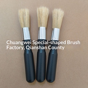 <span class=keywords><strong>ช</strong></span>ุดเครื่องบดกาแฟแบบมือหมุนและแปรงทำความสะอาดชุด<span class=keywords><strong>ช</strong></span>า ขนแปรงทำจากขนหมู ด้ามจับเฮมู หัวก<span class=keywords><strong>ล</strong></span>ม ขนาดเล็ก - Product Image 3