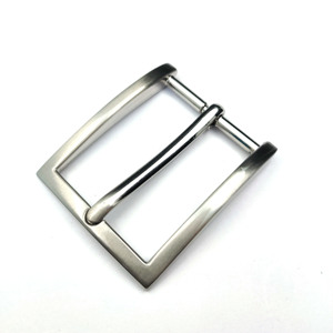 중국 공장 하이 퀄리티 및 내구성 서양 스타일 사용자 정의 로고 디자인 금속 핀 벨트 버클 남성 벨트 버클 - Product Image 4