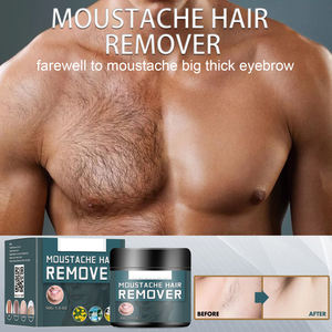 Crème dépilatoire instantanée, sans douleur, <span class=keywords><strong>non</strong></span> irritante, nourrissante, pour hommes, zone faciale, poitrine, jambes, peau sensible - Product Image 2