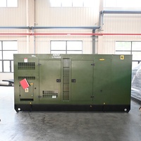 Generador Diésel de 380KVA 400KVA 300KW 320KW con Motor Perkins Serie 2206, Alternador Stamford Leroysomer, Tipo Insonorizado