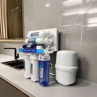 Mesin pemurni air RO 7 tahap, mesin pemurni air dengan tangki tekanan komersial Reverse Osmosis dan sistem pemurni air