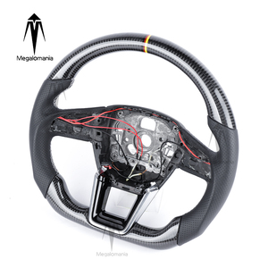 Volante Deportivo Personalizable Megalomania de Fibra de Carbono para Audi <span class=keywords><strong>A6</strong></span>/A7/A8/Q5/Q8 - Pieza Automotriz de Alta Calidad - Product Image 2