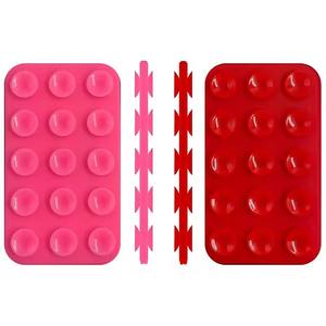 Precio barato, soporte de pared con ventosa, alfombrilla multifuncional de silicona cuadrada para teléfono, funda de doble cara, soporte antideslizante, almohadilla con ventosa - Product Image 2