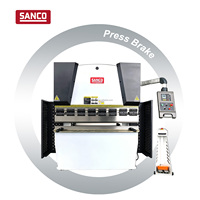 Prensa Plegadora CNC Automática de Doble Cilindro HAWE Alemana con Compensación de Mesa para Chapa Metálica de Acero Inoxidable