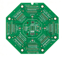 PCBA haute fiabilité pour unité de contrôle de robot industriel, PCB multicouche FR4 SMT DIP conforme RoHS