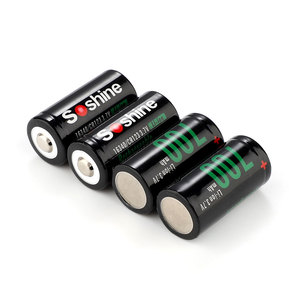 리튬이온 RCR123/16340 CR123A 사이즈 3.7V 충전식 배터리: 700mAh - Product Image 4