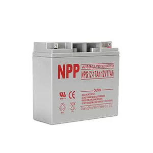 Baterai VRLA <span class=keywords><strong>Appleton</strong></span> High Quality NPP 12V17Ah untuk Lampu Jalan Tenaga Surya, Komunikasi, dan UPS NPG12-17Ah - Product Image 1