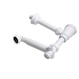 <span class=keywords><strong>TALEA</strong></span> 1 1/4 "Lavabo Kit de residuos Tubo de drenaje Ahorro de espacio Lavabo Botella Trampa Lavabo Fregadero Accesorio de drenaje - Product Image 3