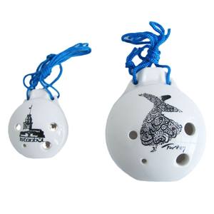 Grande flûte en porcelaine Ocarina à 6 trous <span class=keywords><strong>de</strong></span> style <span class=keywords><strong>turc</strong></span> avec accessoire d'instrument <span class=keywords><strong>de</strong></span> <span class=keywords><strong>musique</strong></span> Ocarina à 6 trous - Product Image 5