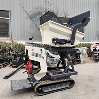 YUANXING Shandong Meistverkaufter Mini-Raupendumper 500Kg Selbstladender Mini-Raupenkipper