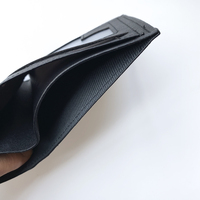 Grosir langsung dari Cina PU kulit pria dompet dengan fitur RFID anti-maling terbuka penutupan pola benang harga murah
