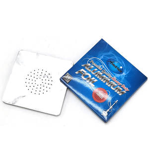 <span class=keywords><strong>Amaren</strong></span>-hojas de papel de aluminio cuadradas y redondas preperforadas, con orificio para accesorios de Shisha y Hookah - Product Image 6