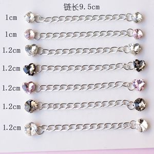 Металлическая цепочка в виде сердца, шармы, универсальные аксессуары для одежды, заколки для волос, обручи для волос, чехлы для телефона, украшения 78 - Product Image 3