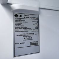 Refrigerador LG Cross Door de 4 Puertas con Motor BLDC Enfriado por Aire Sin Escarcha 530L Color Gris