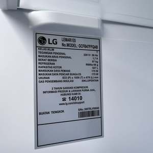 Refrigerador <span class=keywords><strong>LG</strong></span> Cross Door de 4 Puertas con Motor BLDC Enfriado por Aire Sin Escarcha 530L Color Gris - Product Image 5