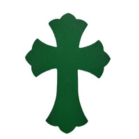 (183-247) Patch en cuir de mouton véritable en forme de croix, étiquette DIY disponible en plusieurs couleurs 5,5*7,8 cm pour la décoration de chaussures et de canapés