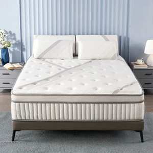 12 inch hiện đại giường Gel Bộ nhớ Bọt Túi mùa xuân Polyurethane bọt Nệm đồ nội thất phòng ngủ matelas giường cán nệm - Product Image 1