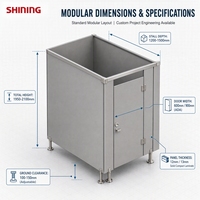 Cloison de toilettes murale en HPL pour bureaux, centres commerciaux, stades et toilettes publiques