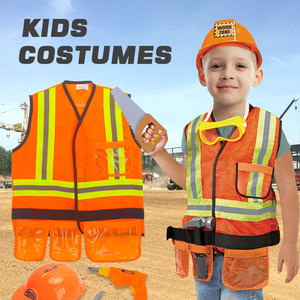 2025 <span class=keywords><strong>Police</strong></span> semblant jouer Costume jouets chapeau et <span class=keywords><strong>uniforme</strong></span> tenue pour Halloween habiller fête policier Costume jeu de rôle jouet - Product Image 4
