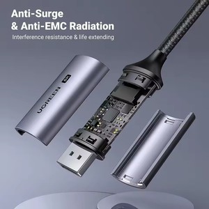 Nuevo <span class=keywords><strong>Cable</strong></span> UGREEN <span class=keywords><strong>USB</strong></span> <span class=keywords><strong>C</strong></span> a <span class=keywords><strong>DisplayPort</strong></span> <span class=keywords><strong>1.4</strong></span> Thunderbolt 3/4, <span class=keywords><strong>USB</strong></span> Tipo <span class=keywords><strong>C</strong></span> a DP 8K, 32.4Gbps, para iPhone 15, Macbook Pro, iPad - Product Image 3