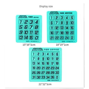 Pädagogische digitale Huarong Road, logisches Denken, pädagogisches Flugzeugs pielzeug. Magnetische Puzzles für Erwachsene