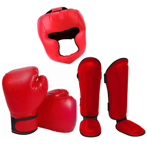 NQ SPORTS อุปกรณ์ป้องกันหน้าแข้งมวยไทยแบบมืออาชีพ รุ่น Twins  ผลิตตามสั่ง พร้อมโลโก้สั่งทำได้ - Product Image 1