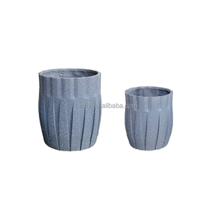 Pot de fleurs en céramique émaillée-Couleurs vibrantes pour ajouter du charme au jardin et à la maison - Product Image 3
