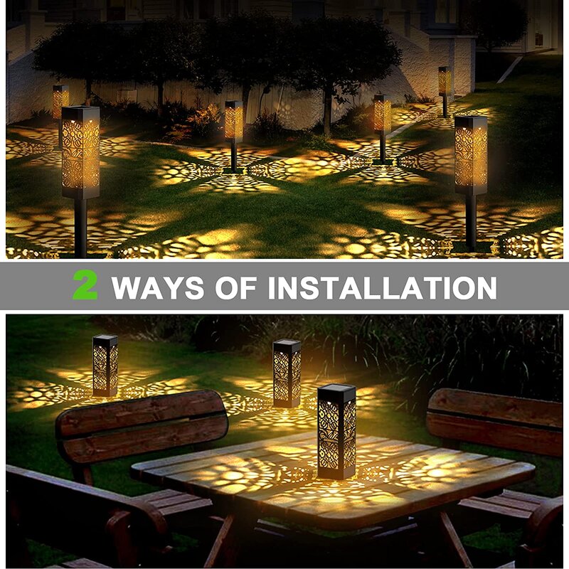 New arrival battery powered integrated LED light waterproof outdoor garden solar light
