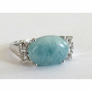 แหวนพลอยสีน้ำเงินสีเหลืองทองพร้อมแหวนพลอยสีขาวบุษราคัมชุบโรเดียมสไตล์ฮิปฮอปได้รับการรับรอง - Product Image 1