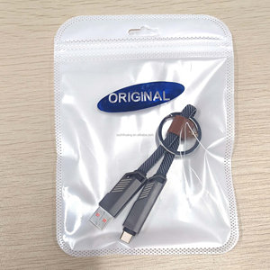 สายไนล่อนชาร์จเร็ว4ใน1, สาย USB อเนกประสงค์พวงกุญแจชาร์จโทรศัพท์ถ่ายโอนข้อมูลพร้อมสายข้อมูล - Product Image 6