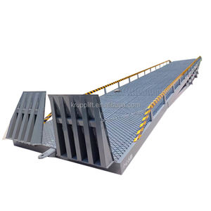 Rampe <span class=keywords><strong>de</strong></span> quai hydraulique mobile pliable pour chargement <span class=keywords><strong>de</strong></span> camions lourds, rampe <span class=keywords><strong>de</strong></span> nivellement pour conteneurs, 16 mètres, acier au carbone, 50 cm - Product Image 6