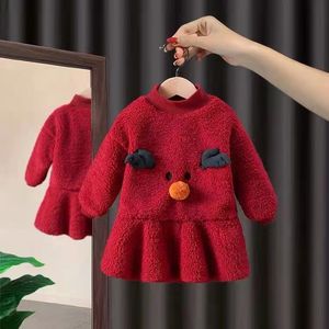 <span class=keywords><strong>Abbigliamento</strong></span> per bambini vestito da bambina in pile autunno e inverno moda abito da principessa per bambine - Product Image 2