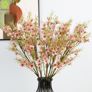 Flores de Ciruelo Artificiales Qihao, Amarillas, de Alta Simulación, Arreglo Floral, Decoración para el Hogar - Product Image 2